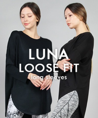 [재입고]여성 루나 루즈핏 긴팔 티셔츠